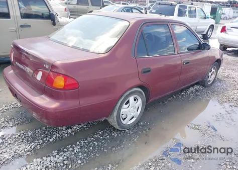 1998 Toyota Corolla Ve z USA, uszkodzony, nr VIN 1NXBR12E6WZ046183